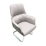Luxury Visitor Office Chair With Medium Back And Chrome Sled Base | Dubai & UAE