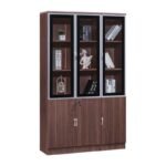 Front 3 Door Office Cabinet Brown | Dubai & UAE