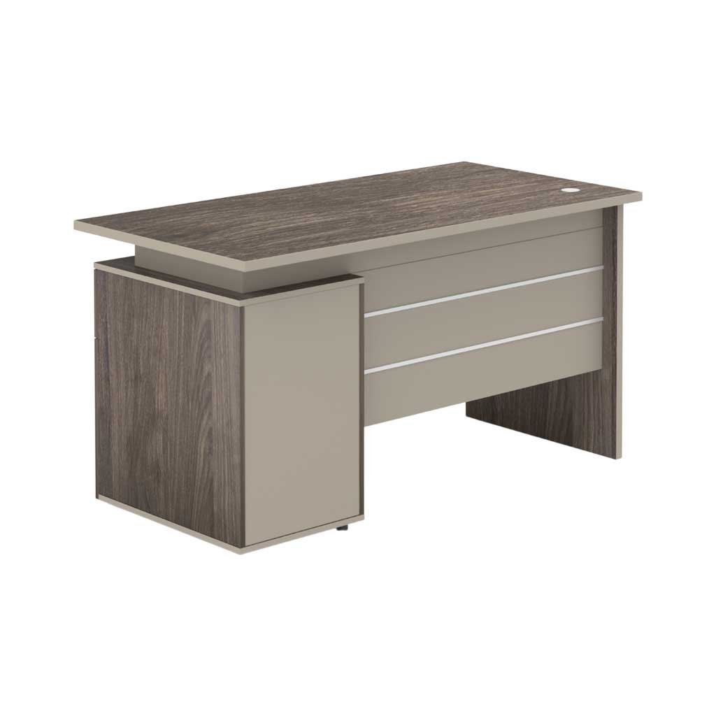 3234234.jpg Manager Office Table Walnut Finish | Dubai & UAE - Image 1