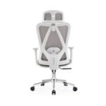 Comfort Plus High Back Executive Office Chair Arctic White Edition | Dubai & UAE - Image 3