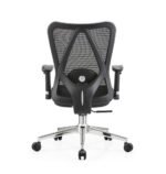 Comfort Plus Medium Back Executive Office Chair Black | Dubai & UAE - Image 3