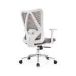 Comfort Plus Medium Back Executive Office Chair Arctic White | Dubai & UAE - Image 2