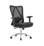 Comfort Plus Medium Back Executive Office Chair Black | Dubai & UAE - Image 4
