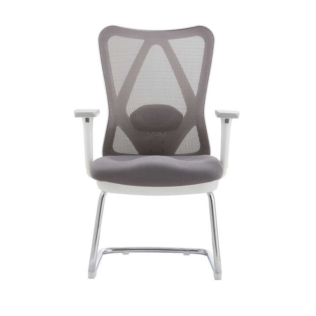 EG-789-V-White.jpg Comfort Plus White Mesh Visitor Chair | Dubai & UAE - Image 1