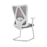 Comfort Plus White Mesh Visitor Chair | Dubai & UAE - Image 2