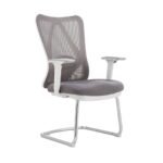 Comfort Plus White Mesh Visitor Chair | Dubai & UAE - Image 3