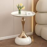 Modern Luxury Coffee Table With Metallic Base | Dubai & UAE - Image 3