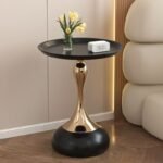 Modern Luxury Coffee Table With Metallic Base | Dubai & UAE - Image 4