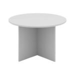 Round Meeting Table With White Base | Dubai & UAE